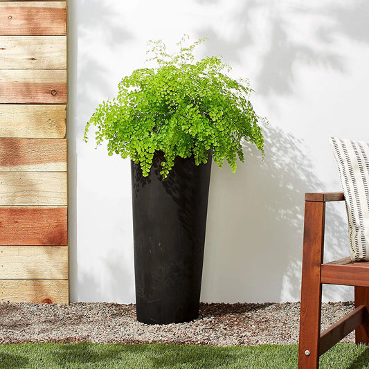 Tall Round Planter 13 x 13 x 28 in