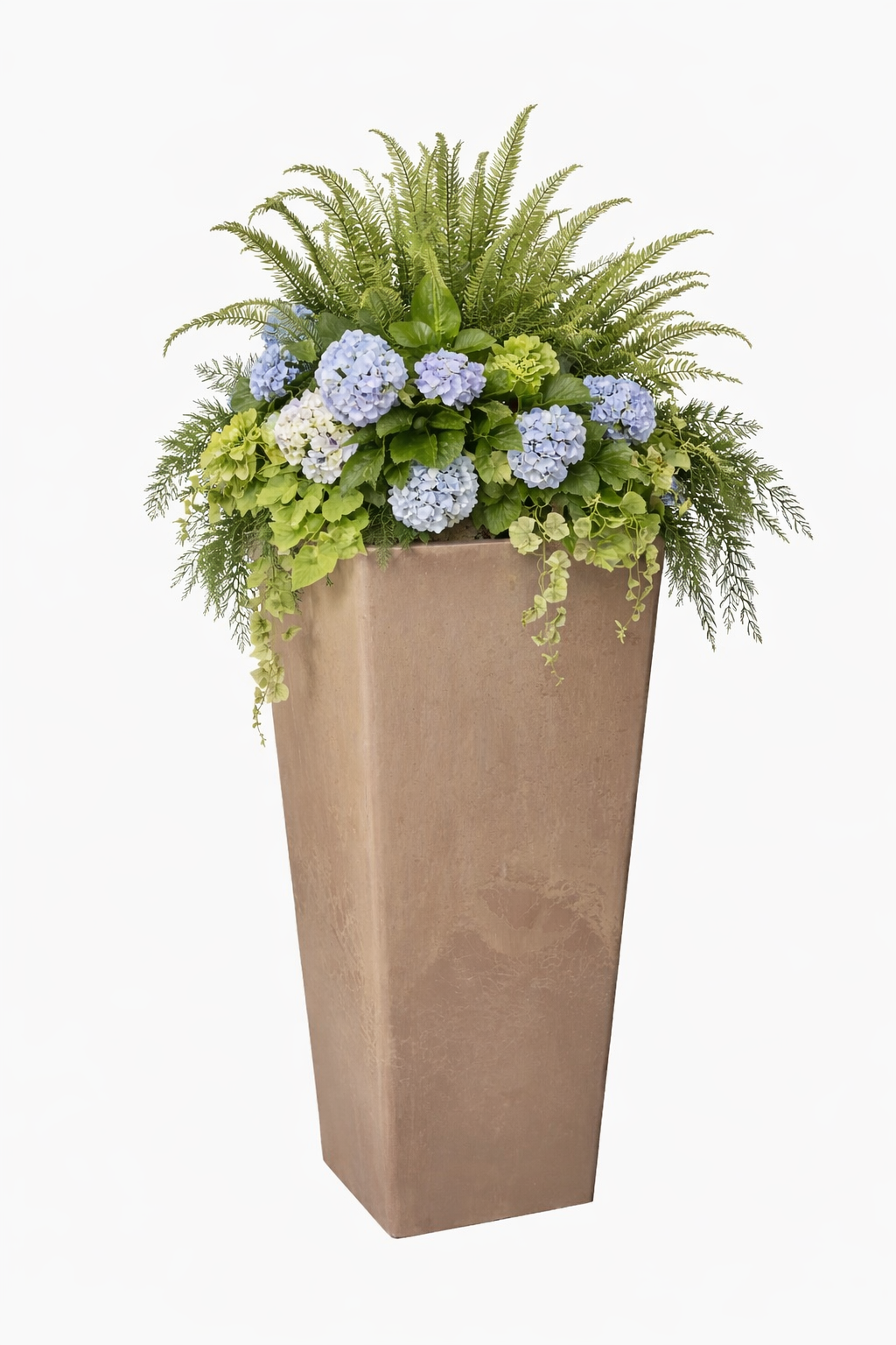 Tall Square Planter 13x13x28 inches