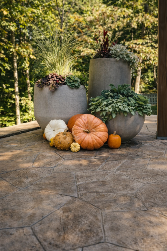 Curated specialty pumpkin delivery and fall porch styling in Richmond Virginia